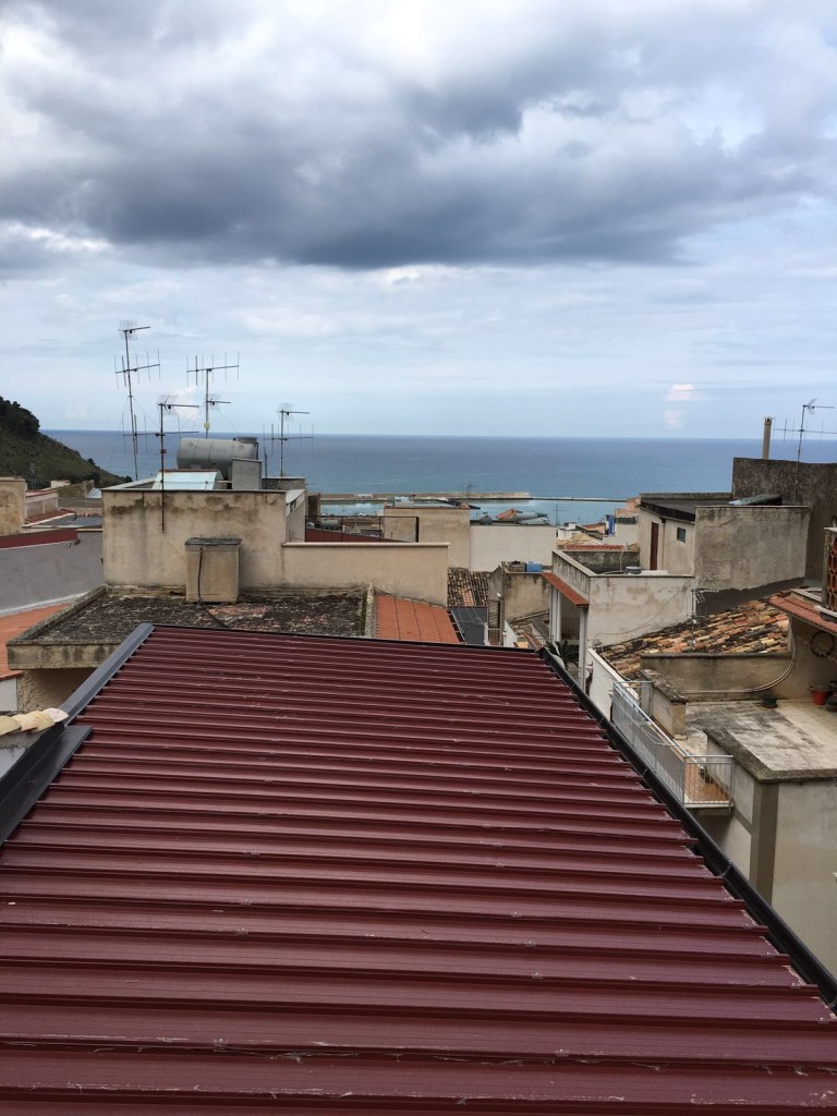 panorama invernale dal terrazzino del trivani