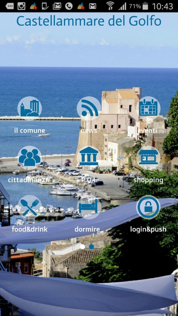 l'app Castellammare del Golfo