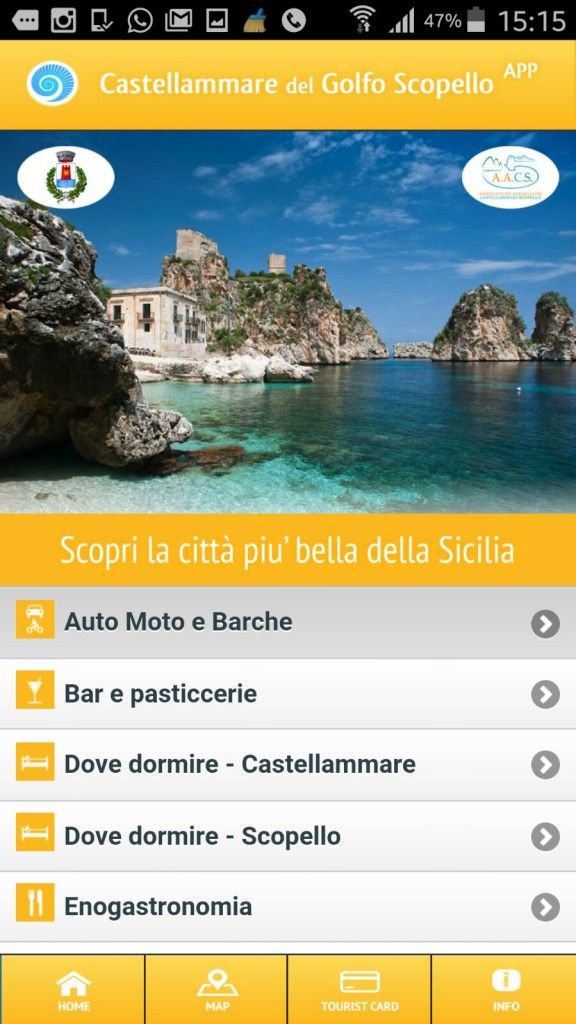 App CastellammareDelGolfoScopello